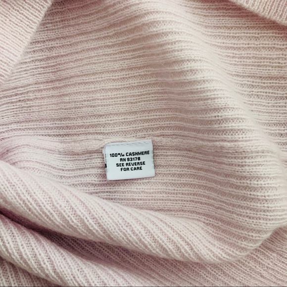The Cashmere Project Pale Pink Ruffle Cuff Sweater - Picture 8 of 8